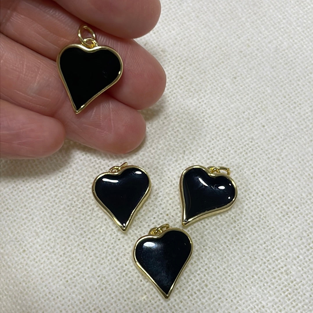 Corazón esmaltado
