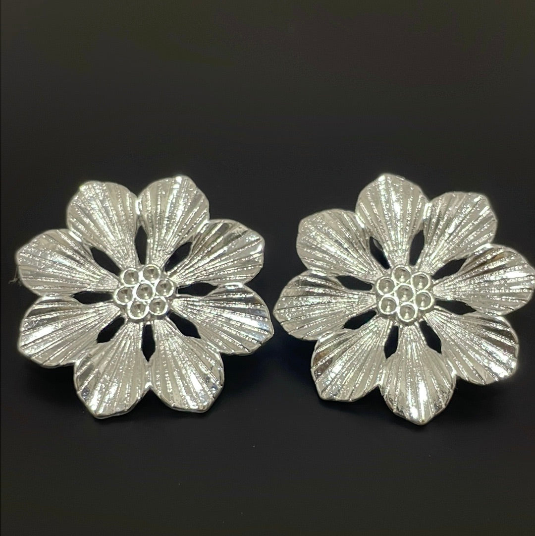 Aros flor maxi