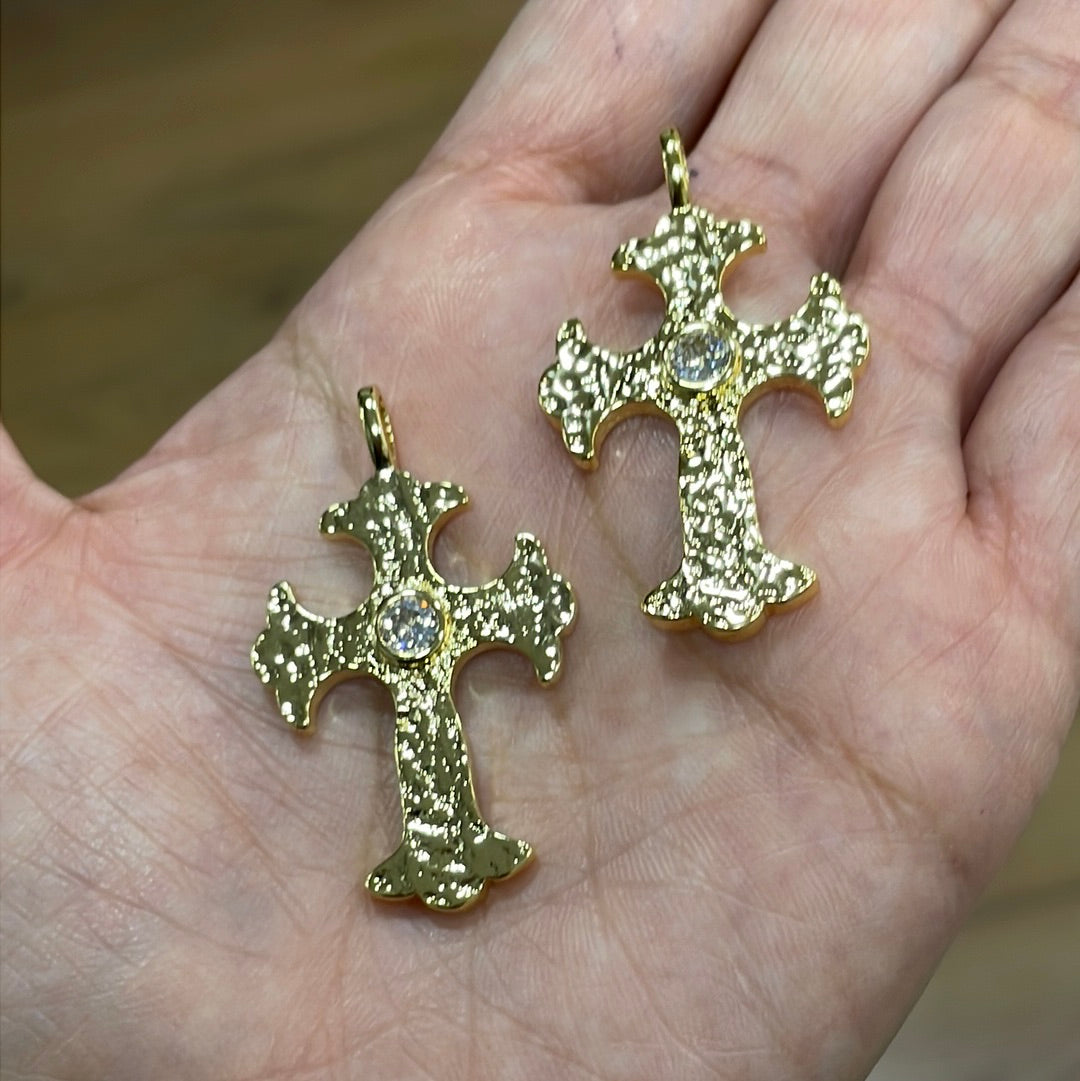 Gothic zircon cross