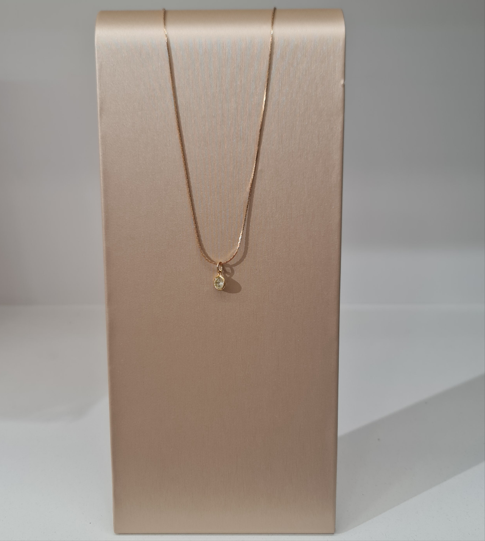 EXHIBIDOR CADENAS DORADO PEQUEÑO