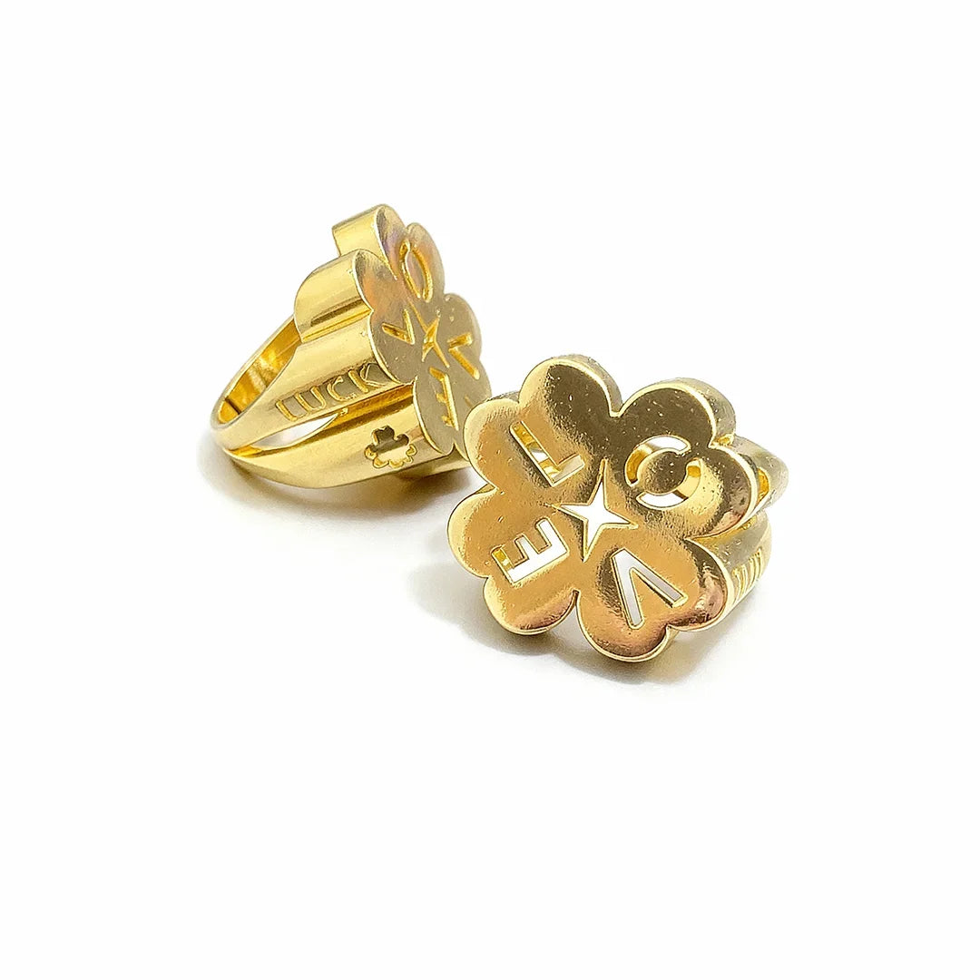 ANILLO TREBOL LOVE - AN85