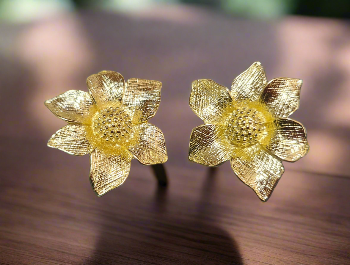 Aro Flor Seis Pétalos Maxi
