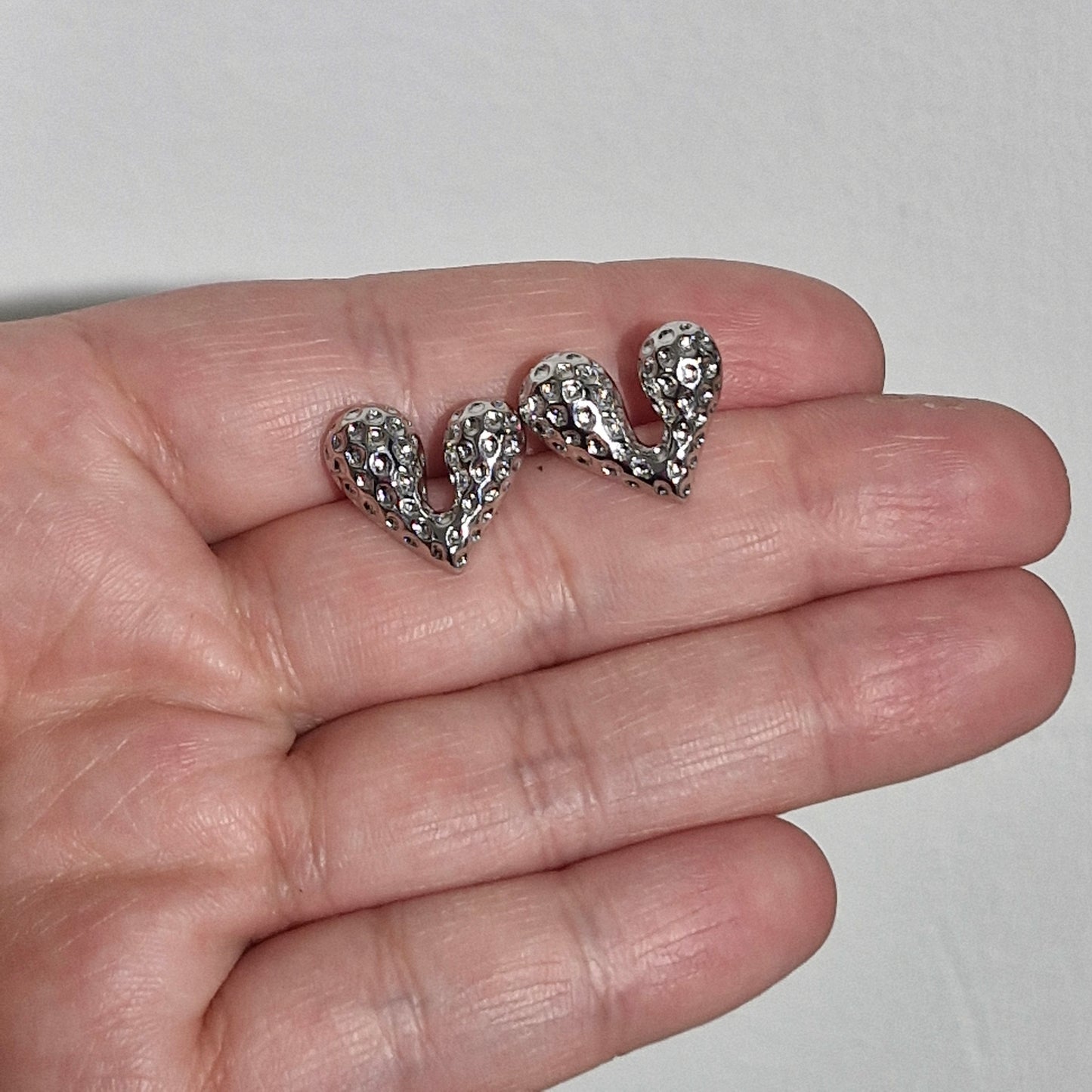 Aro corazon gota pequeño
