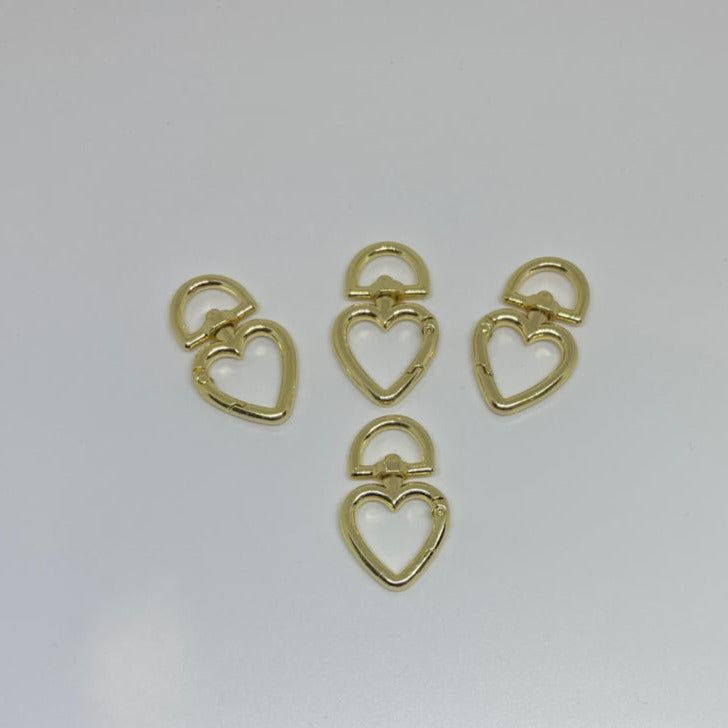 BR06P - HEART SHAPE BROOCH