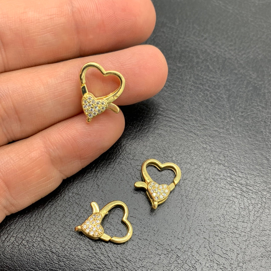 BR34D - BROCHE CORAZON CON CIRCONES