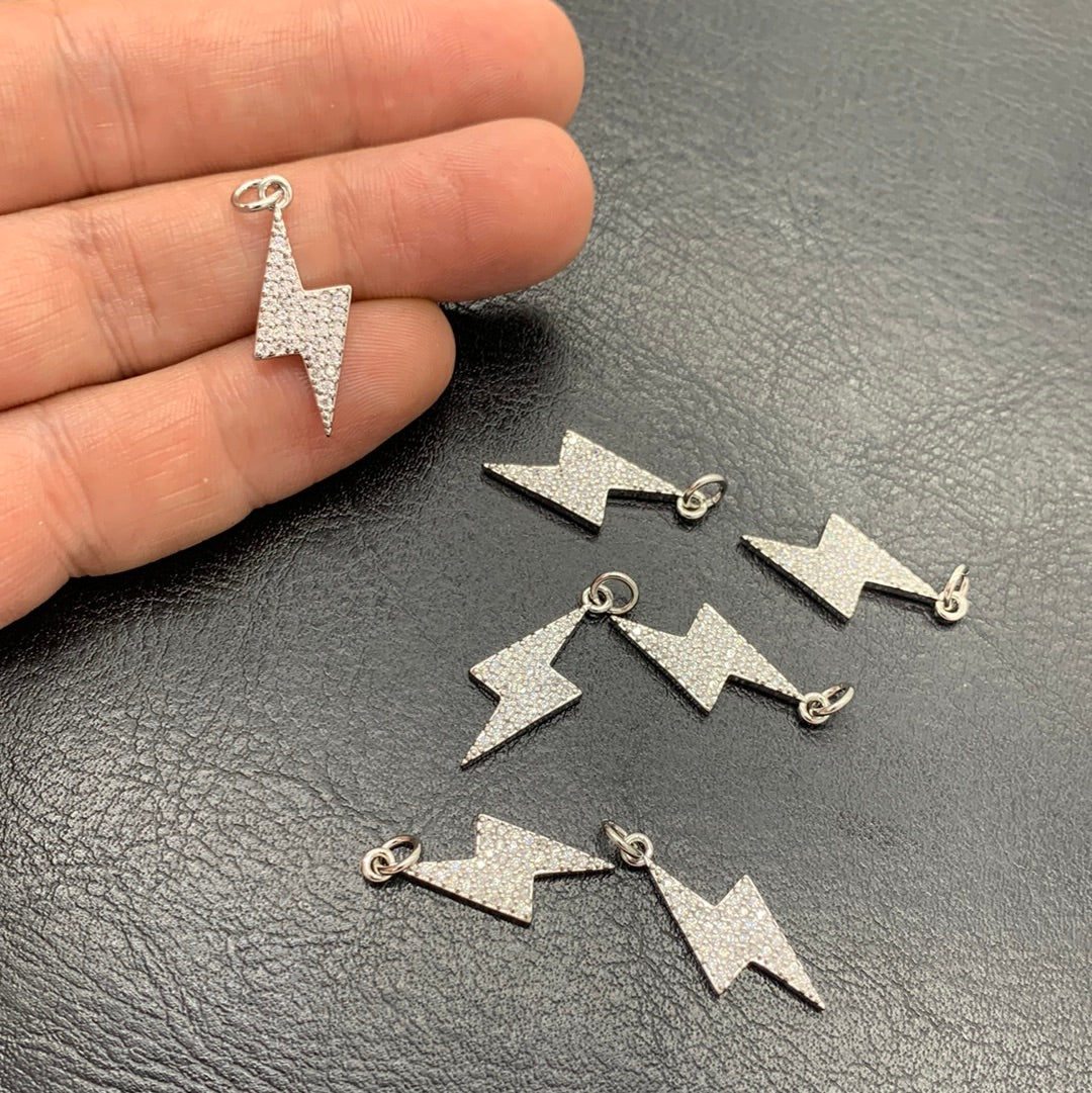 MC121P - LIGHTNING PENDANT WITH ZIRCONS