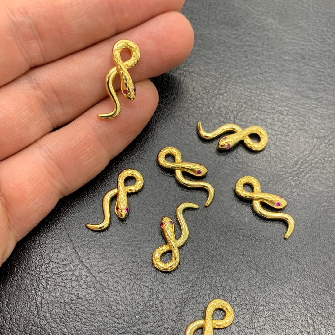 MC58 - SNAKE PENDANT WITH ZIRCON