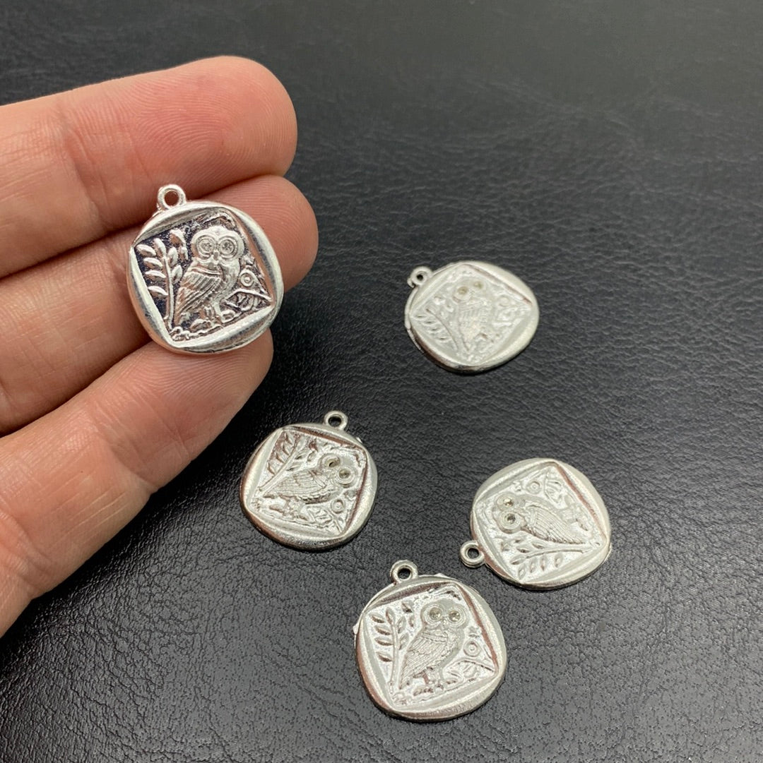 M36P - MEDALLA BÚHO CON CIRCON