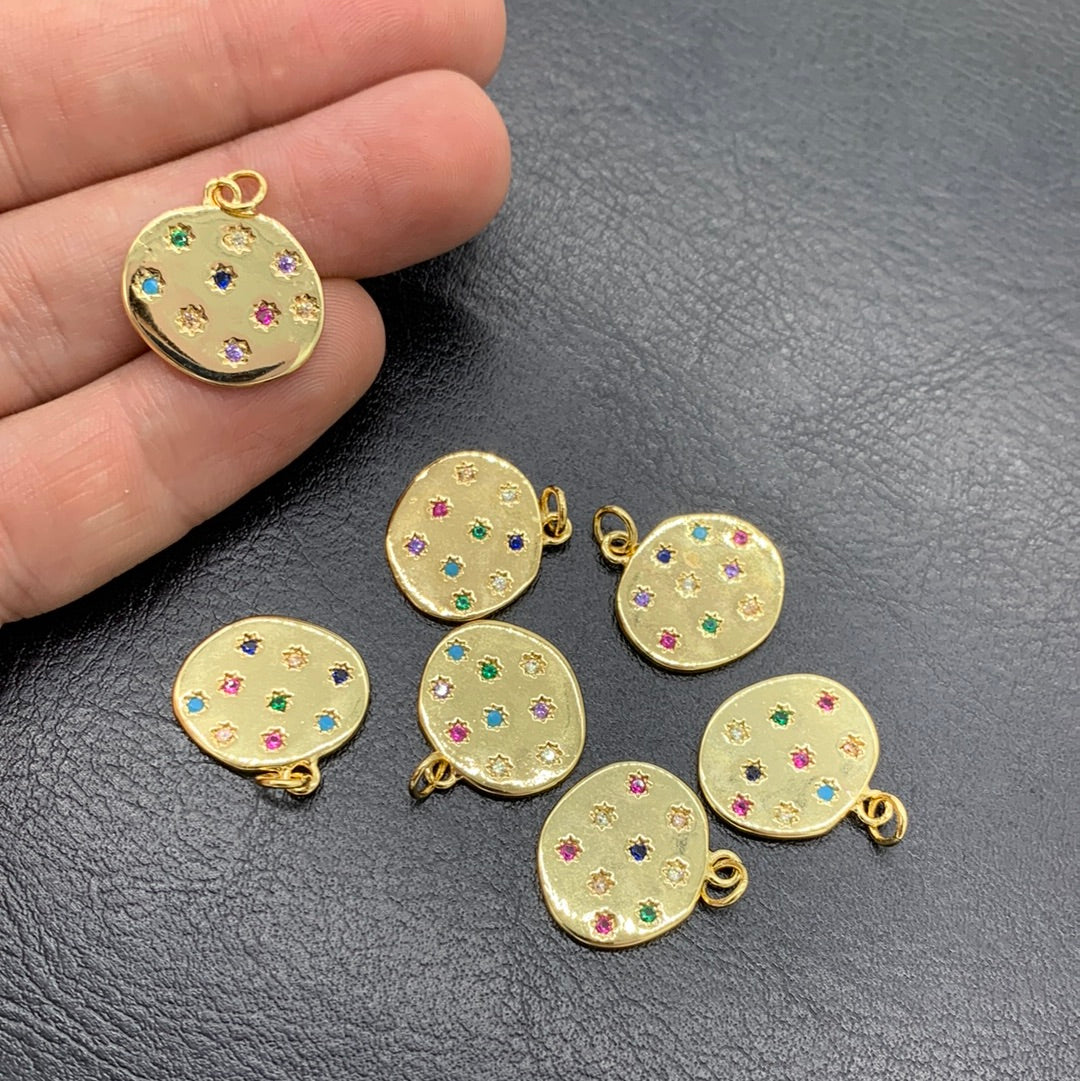 MC73 - MEDALLA ESTRELLAS CON CIRCONES