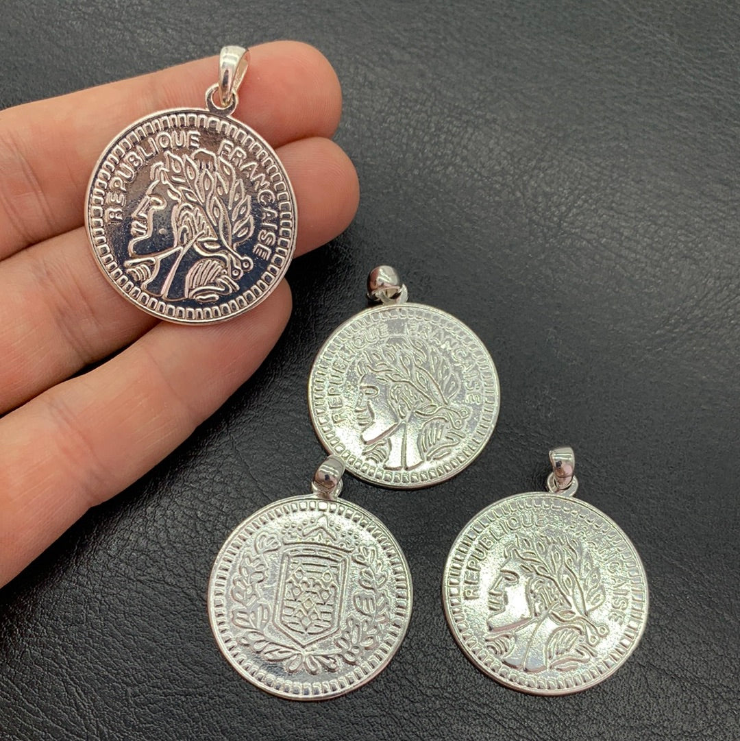 M207P - MAXI MEDALLA ROSTRO