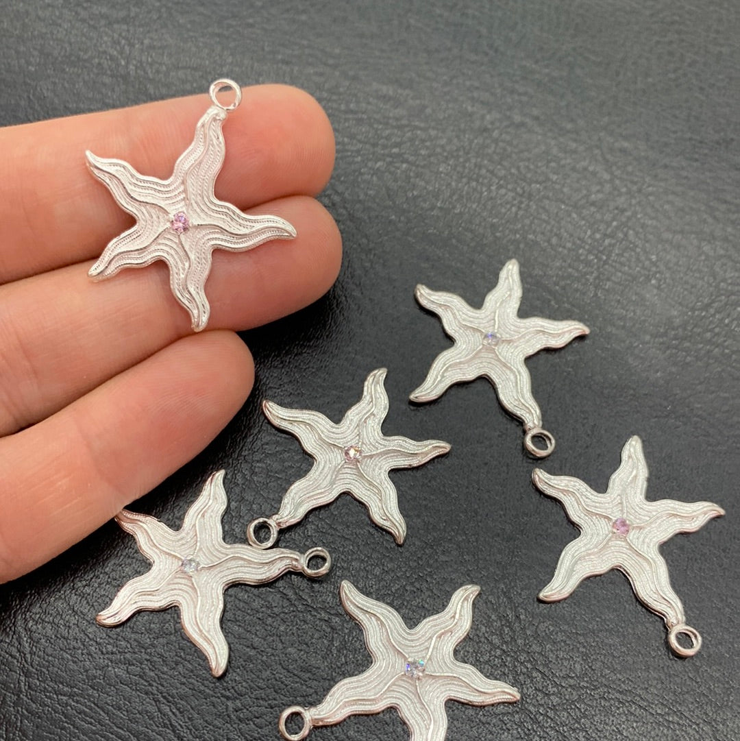 M174P - COLGANTE ESTRELLA DE MAR CIRCON