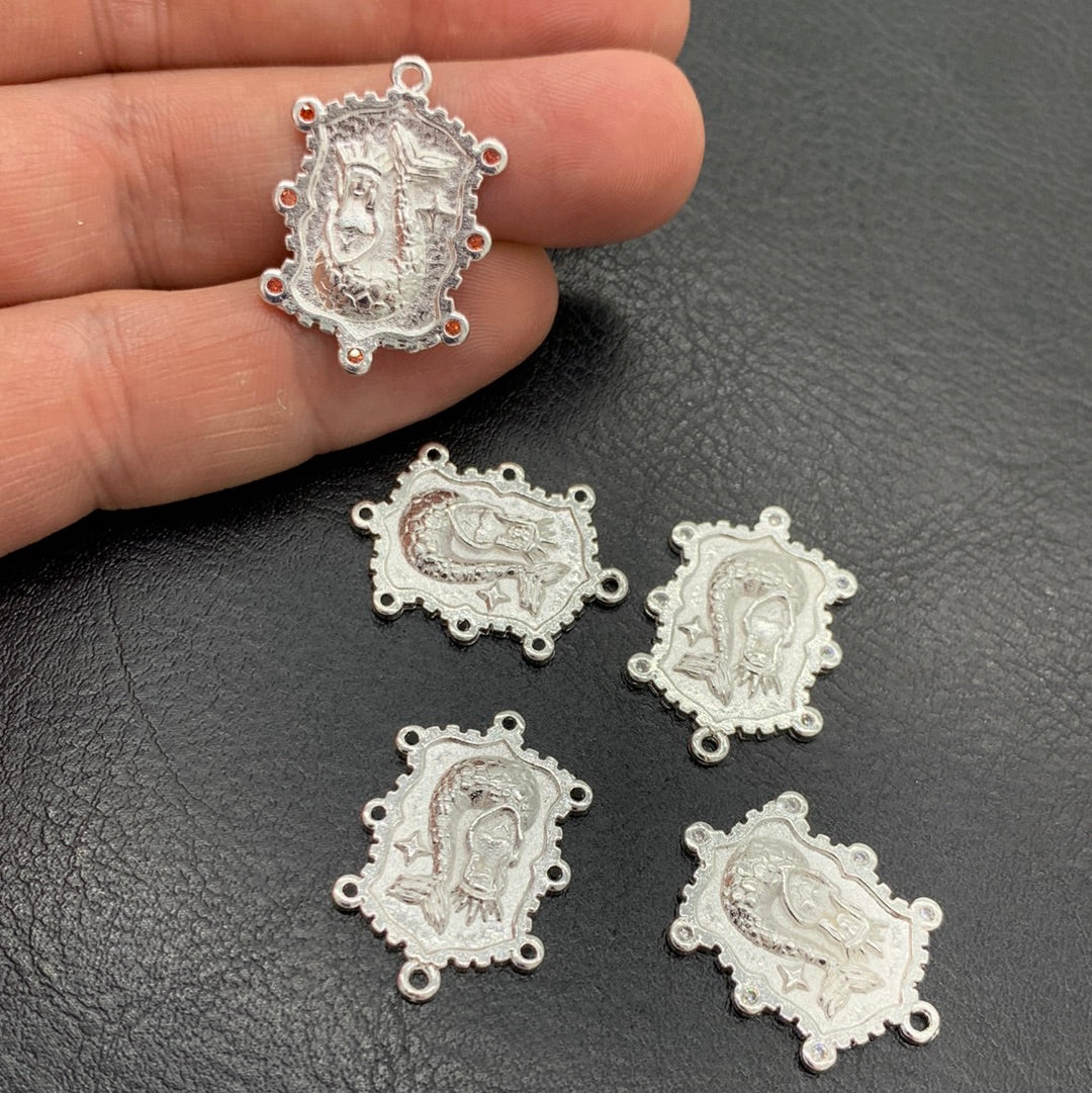 M195P - MEDALLA SIRENA CON CIRCONES