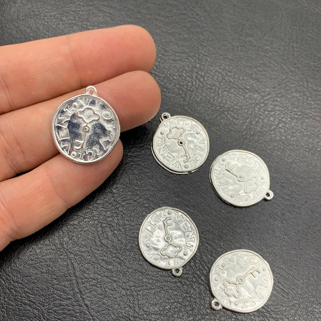 M214P - MEDALLA LLAVE CON CIRCON