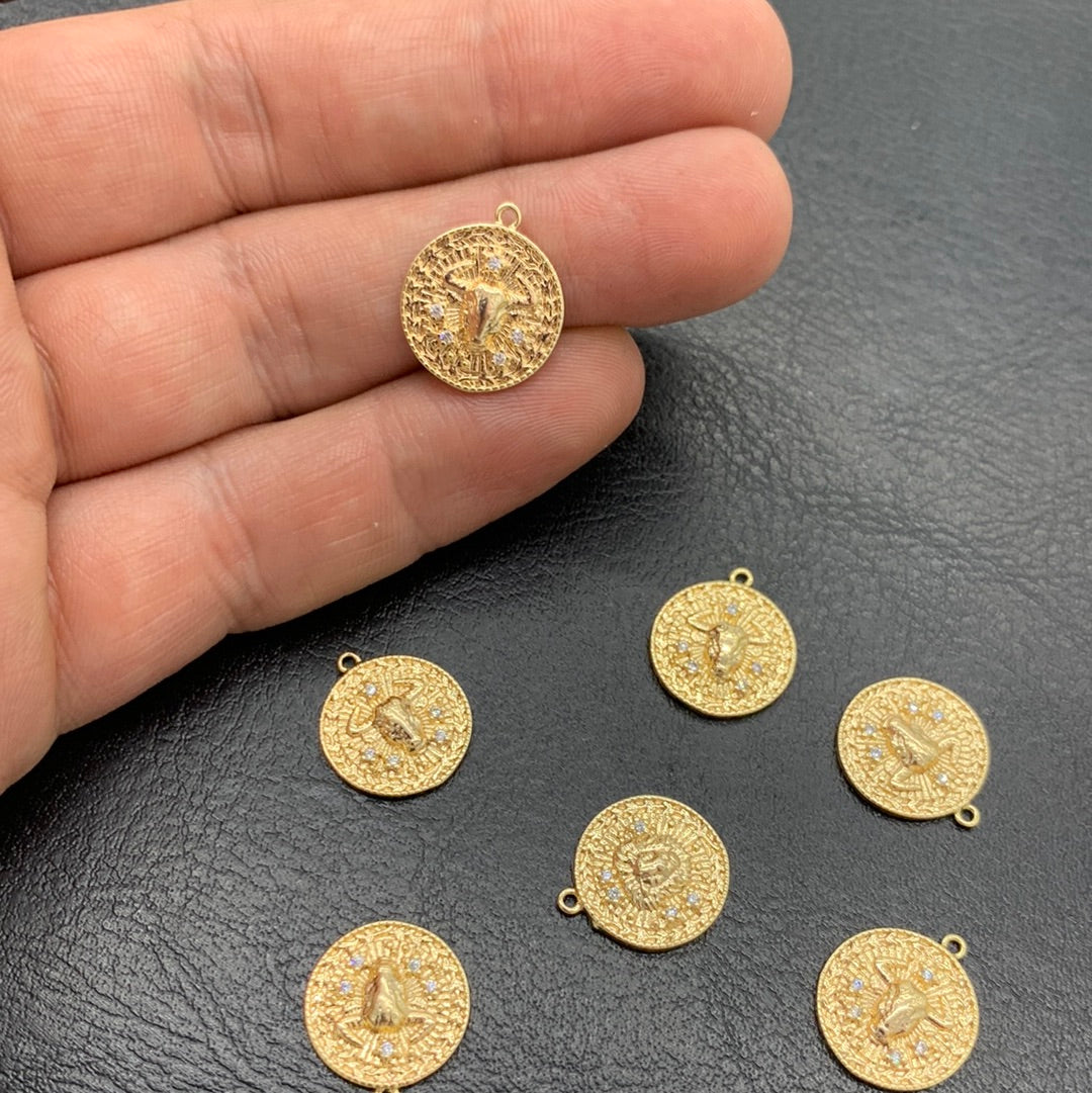 MC21 - MEDALLA TORO CON CIRCONES