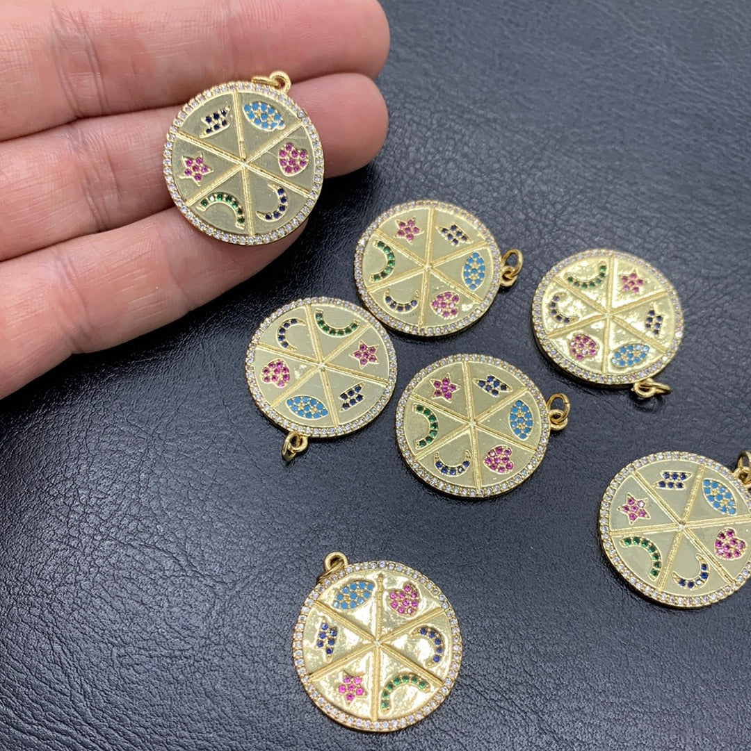 MC70 - MAXI MEDALLA RUNAS CON CIRCONES