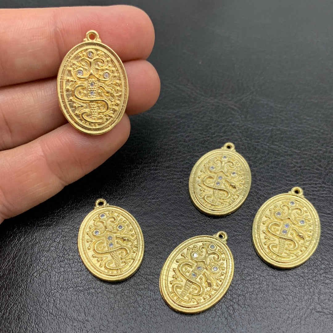 M179D - MEDALLA CON CIRCONES