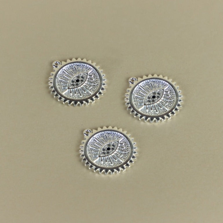 M101P - MEDALLA OJO TURCO CON CIRCONES