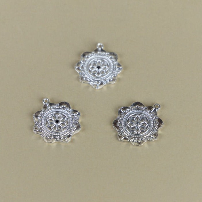 M131D - MEDALLA FLOR CON CIRCON