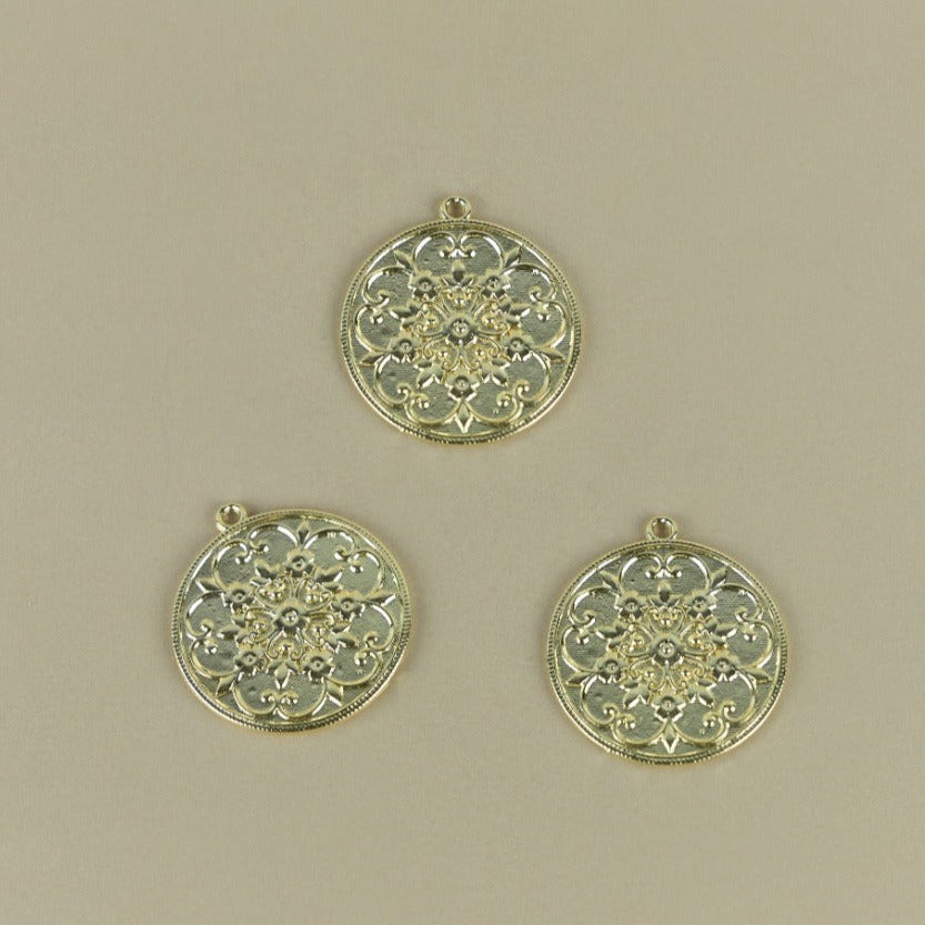 M46P - MAXI FLOWER MEDAL