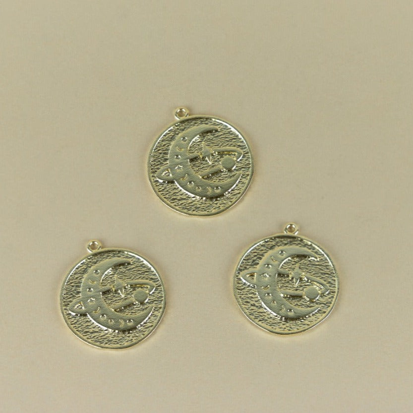 M49D - MAXI MEDALLA LUNA