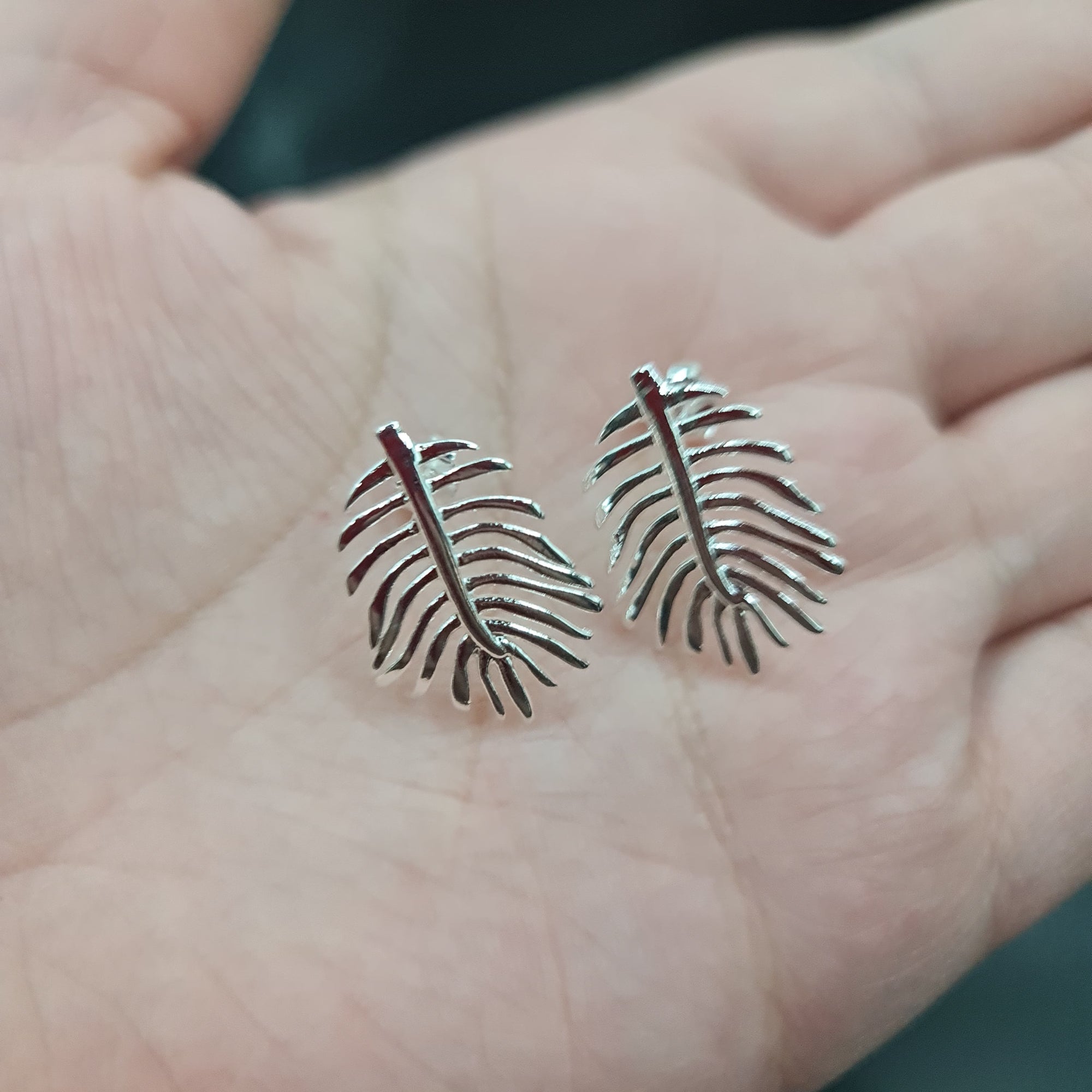 Aros Alas Plateados