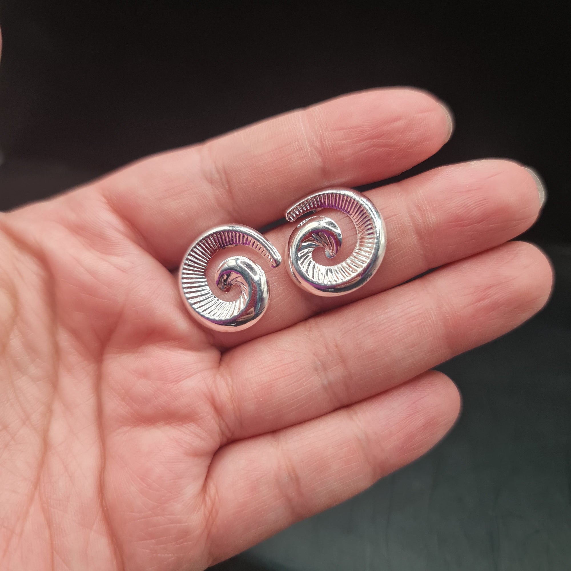 Aros Formas Plateados