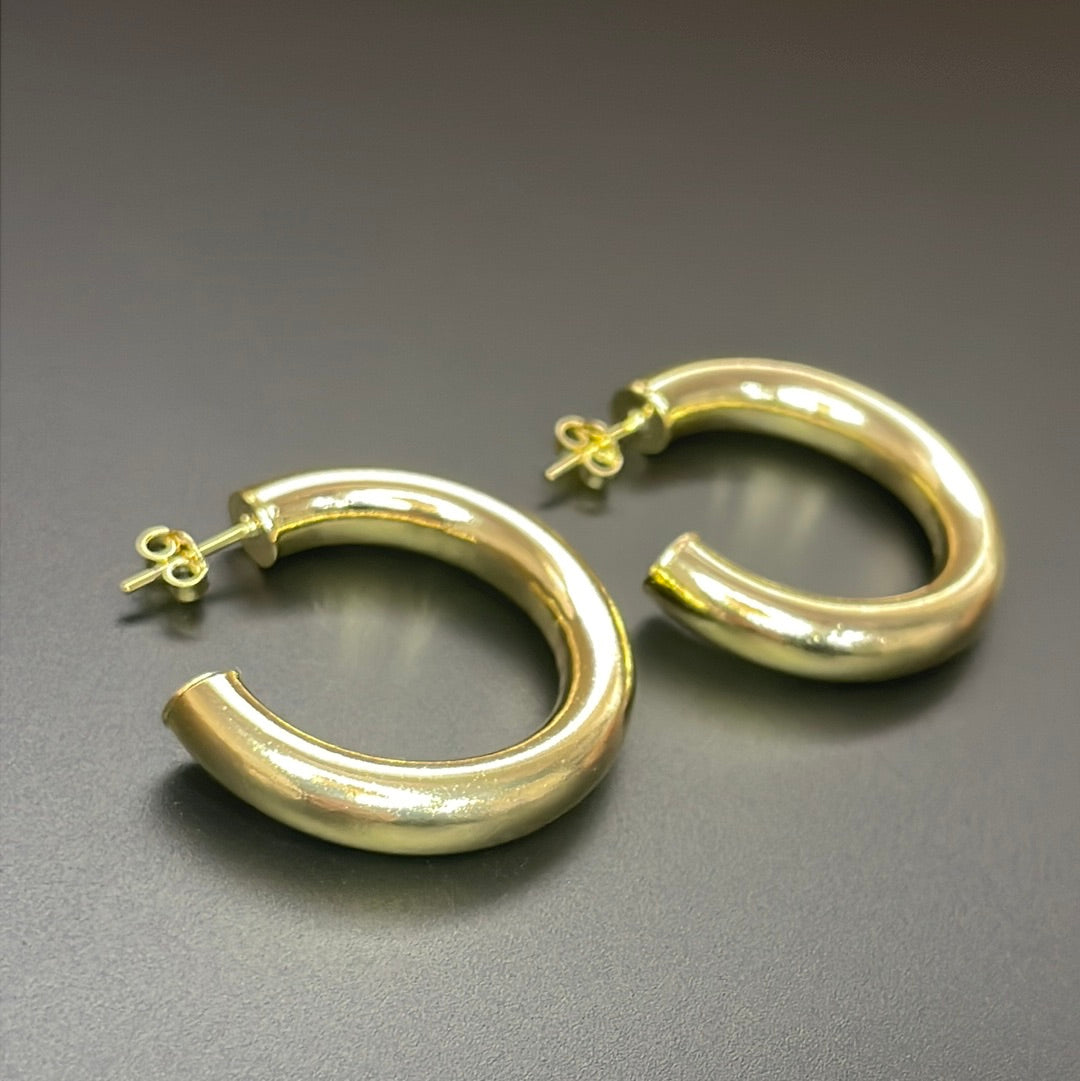 4.10 - ARGOLLAS LISAS DORADAS