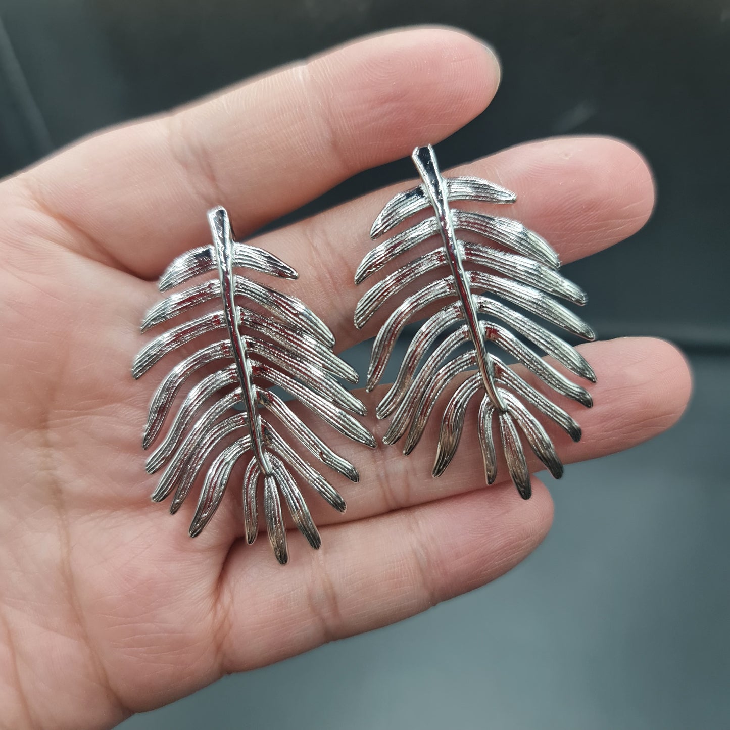 Aros Hoja Helecho Maxi