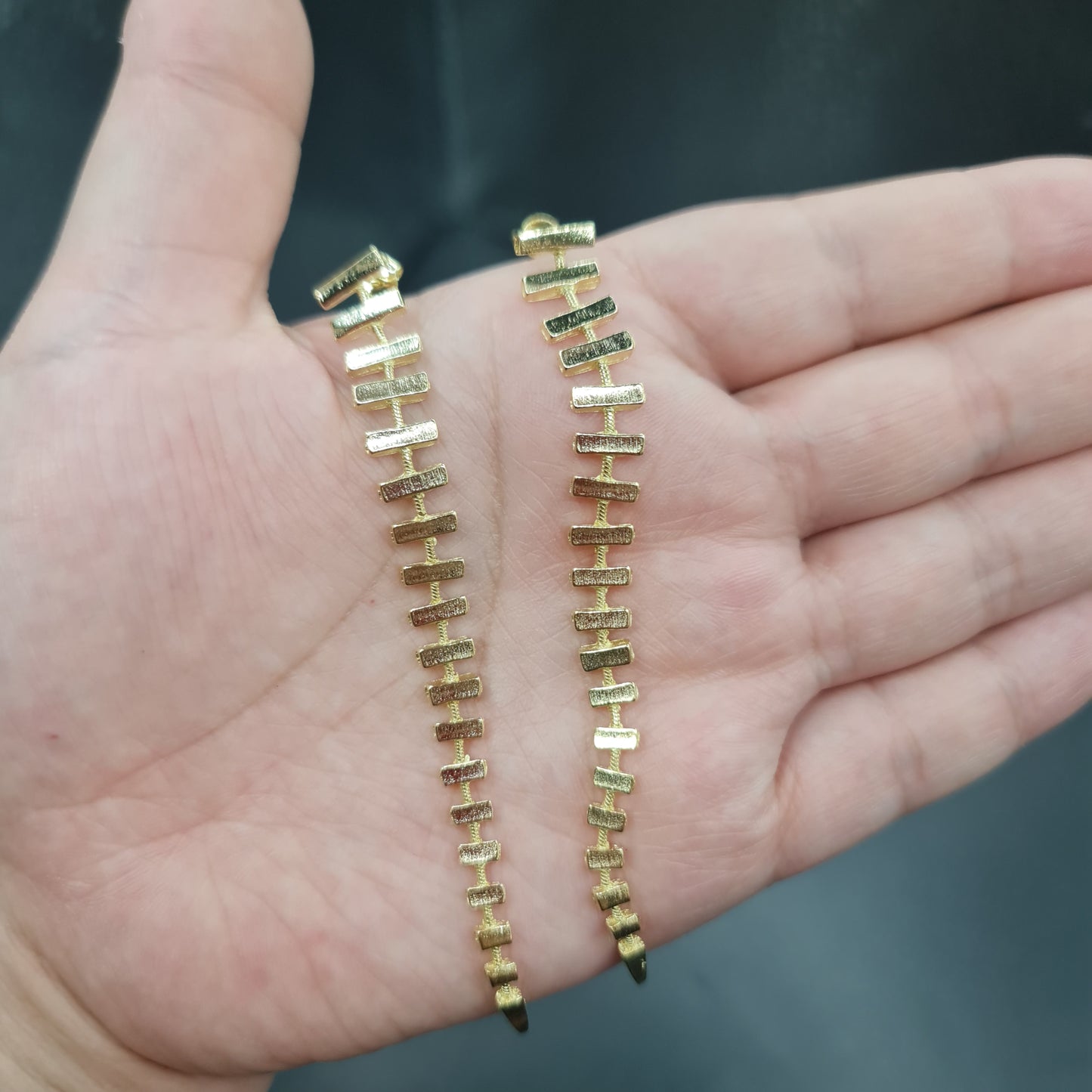 Aro Largo con Rectángulos