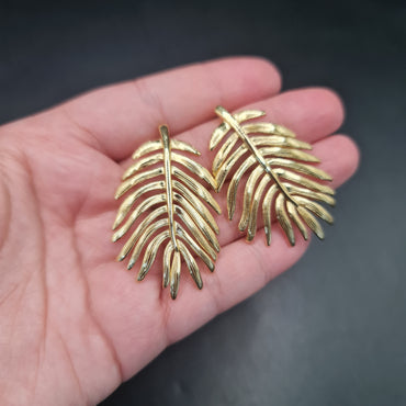 Aros Hoja Helecho Maxi