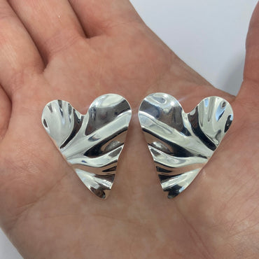 Aro Corazón Largo Relieve