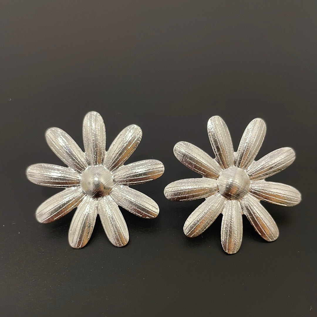 Flower petal hoops