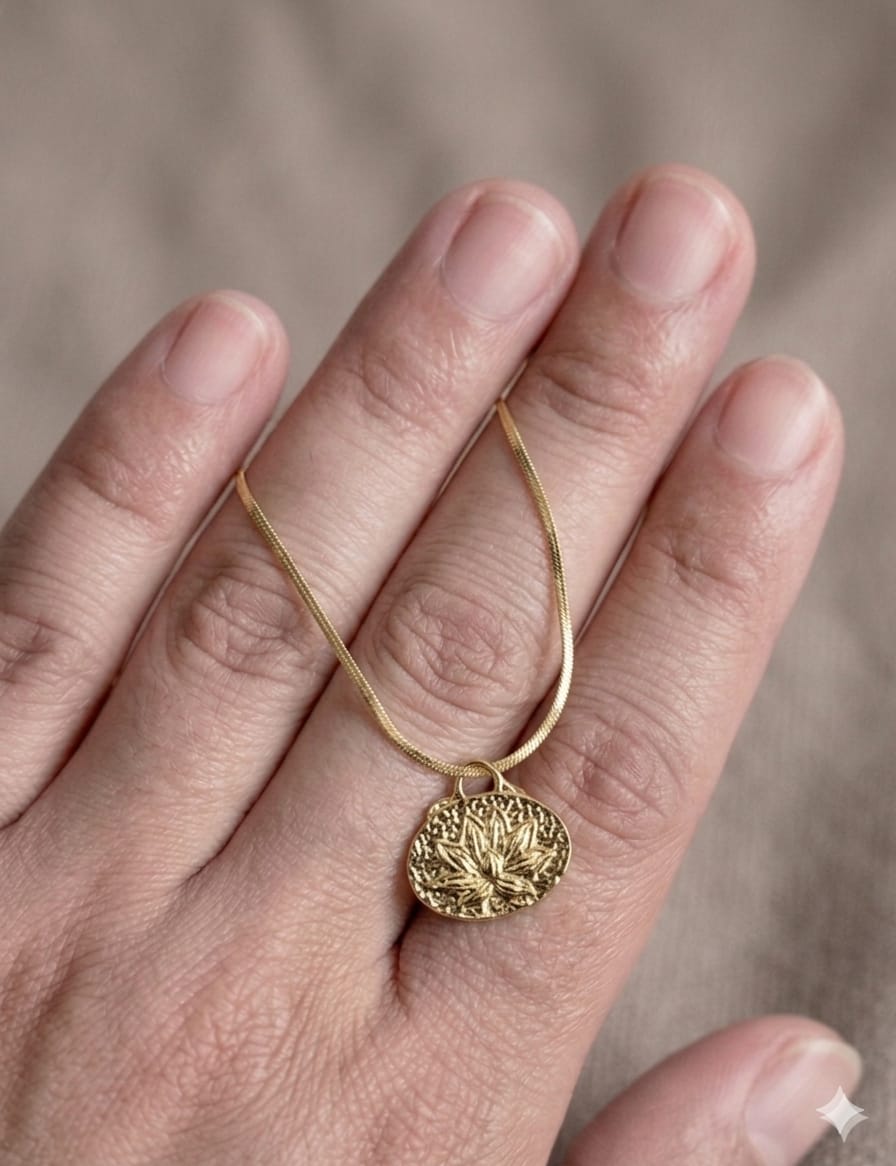 M108D - LOTUS FLOWER MEDAL