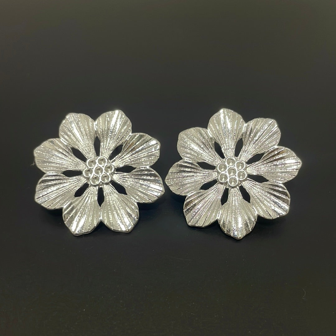 Aros flor maxi