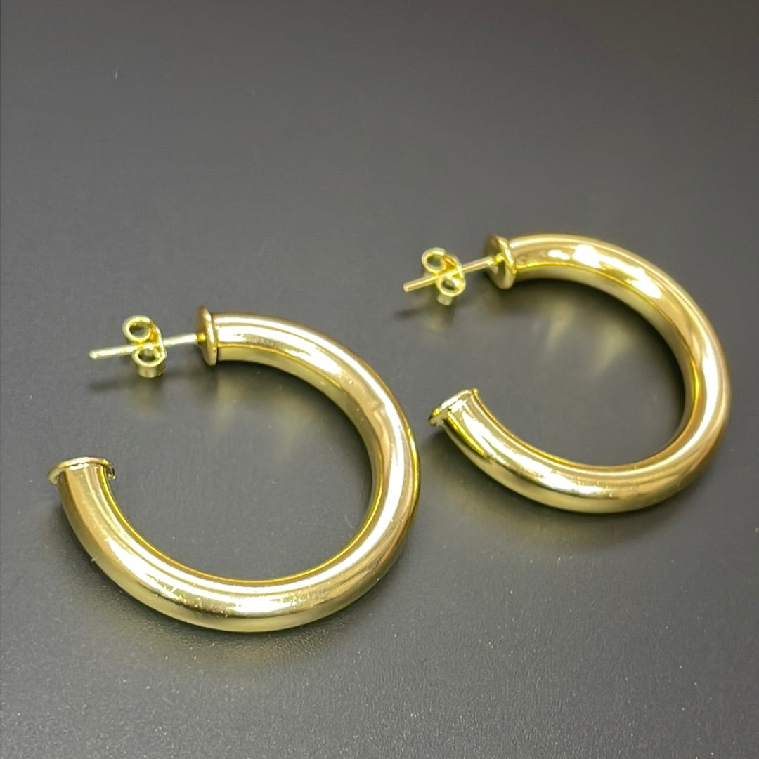 4.9 - ARGOLLAS LISAS DORADAS