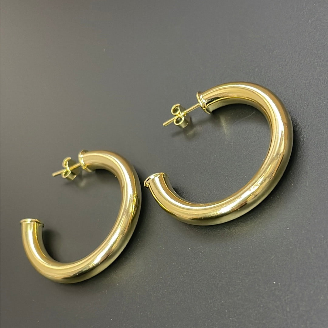 4.9 - ARGOLLAS LISAS DORADAS