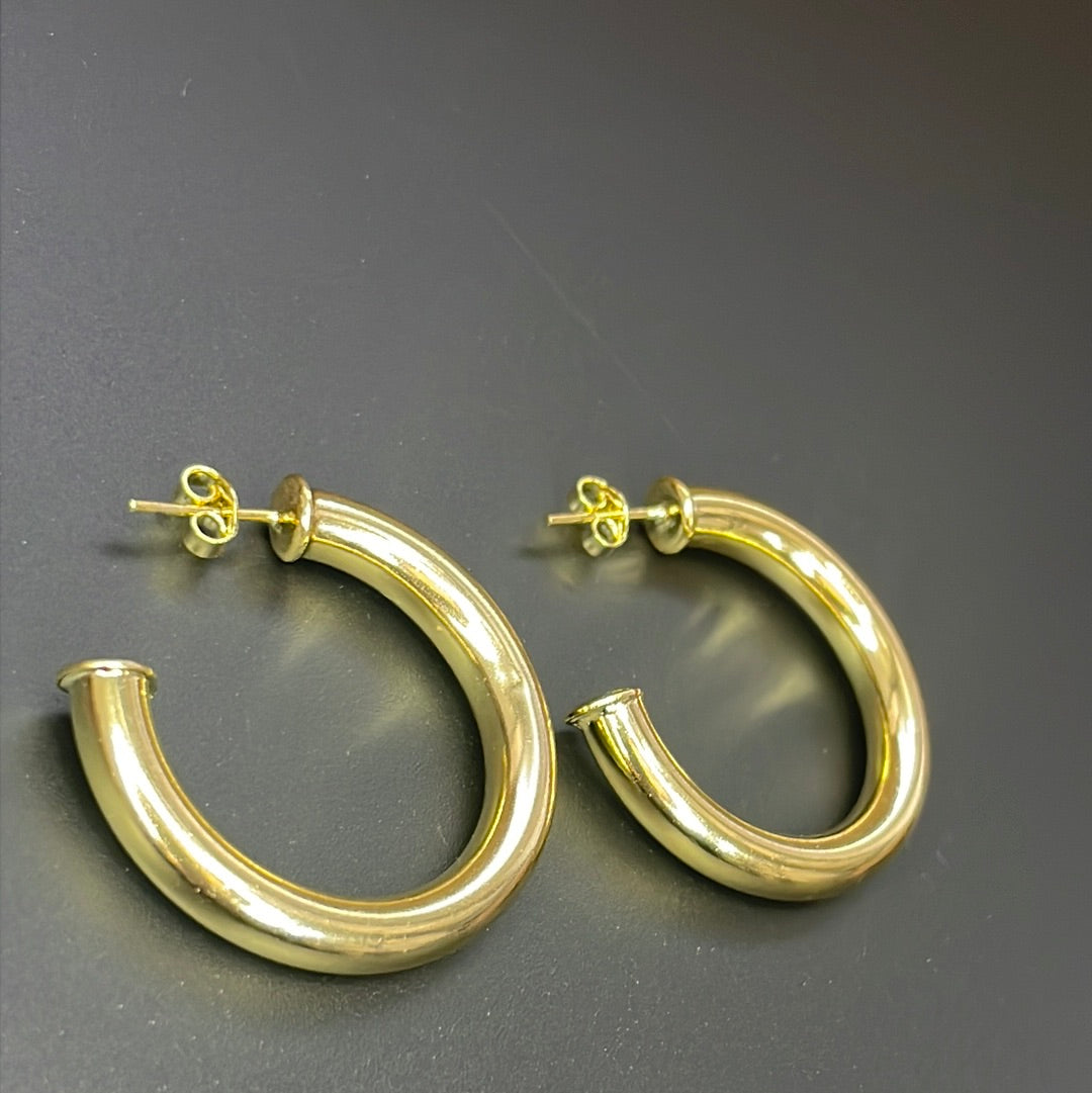 4.9 - ARGOLLAS LISAS DORADAS