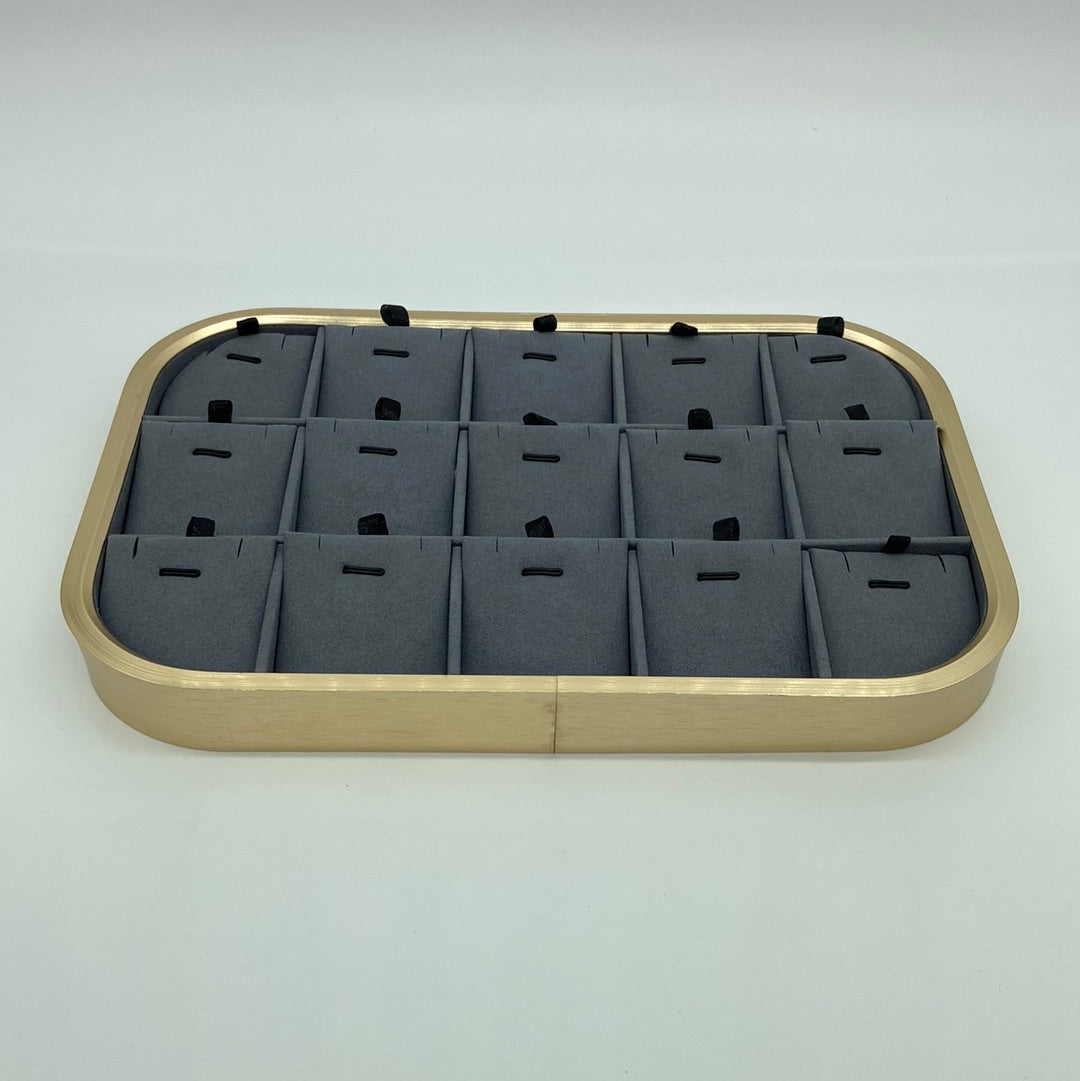 EXHIBIDOR PARA PENDIENTES, ANILLOS Y COLLARES