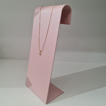 EXHIBIDOR CADENAS ROSADO PEQUEÑO