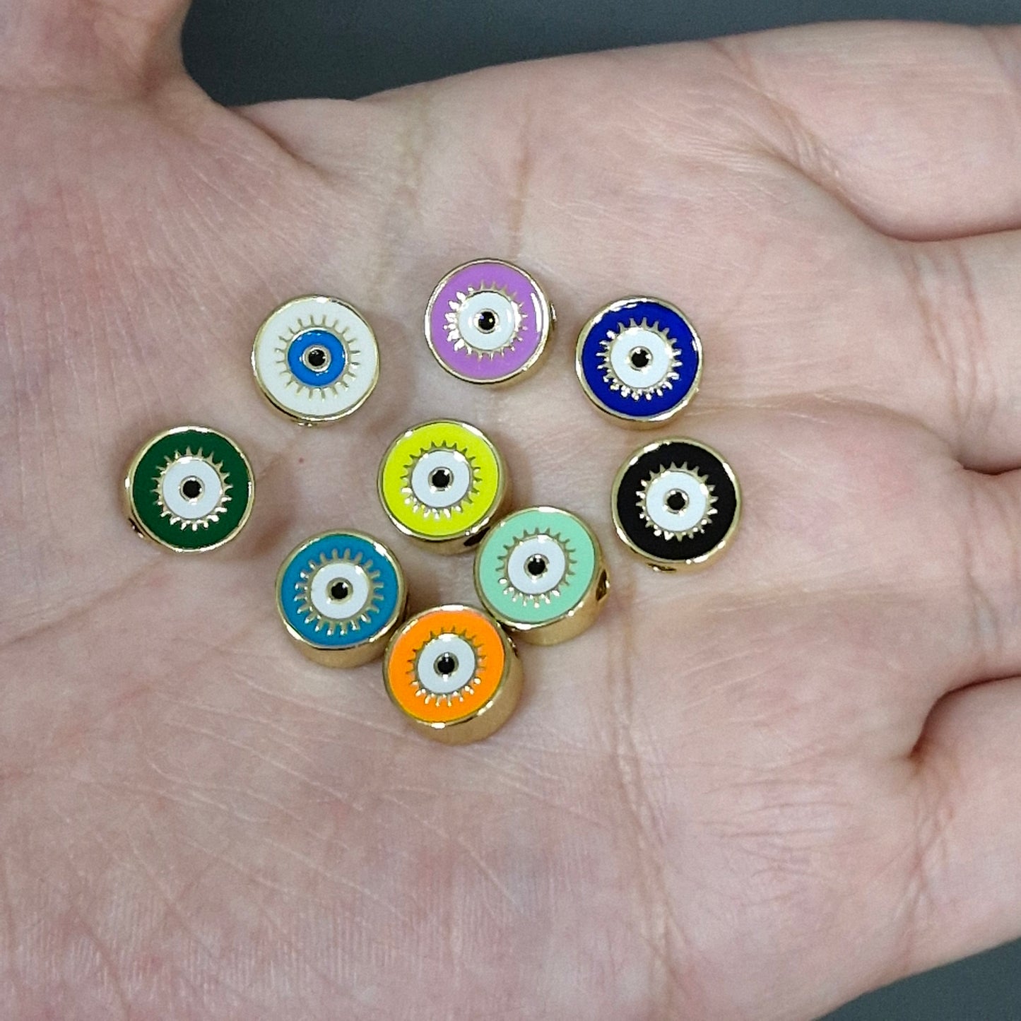 separador ojo turco en circulo variedad