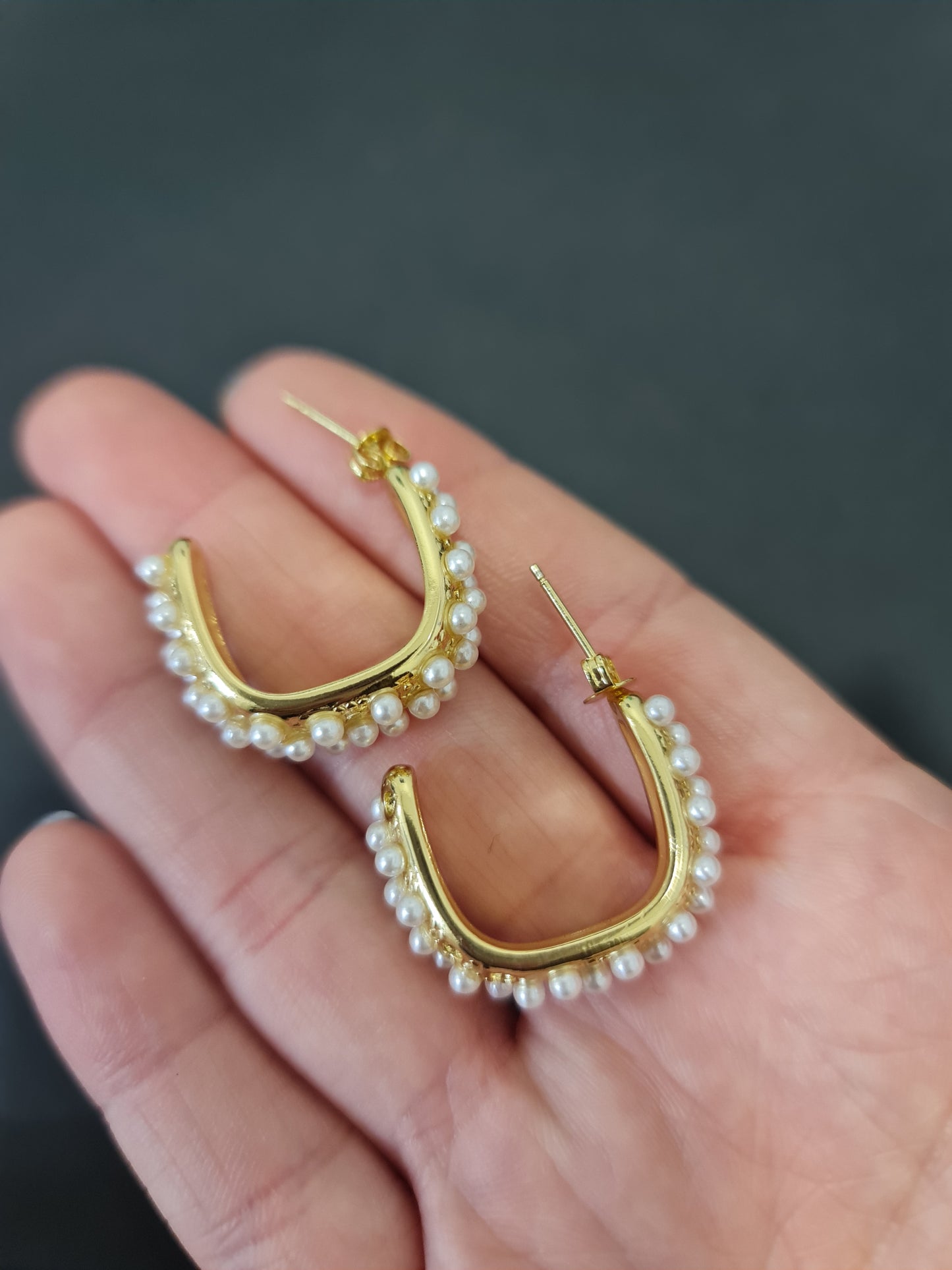 AROS CON PERLAS
