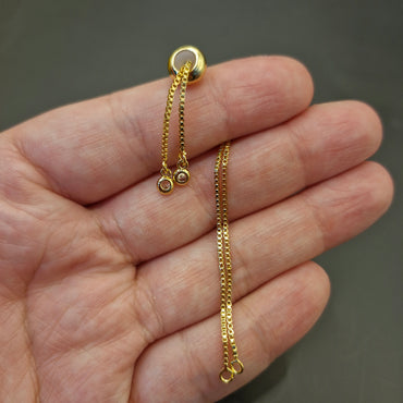 Pulsera Conectora Circulo Circon