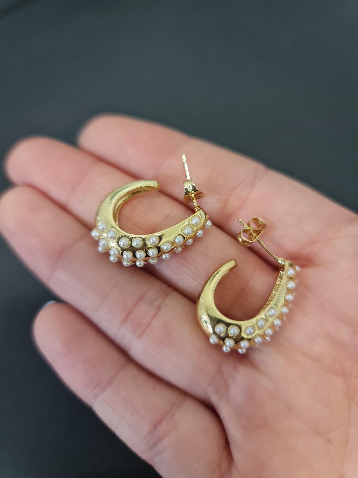 AROS CON PERLAS