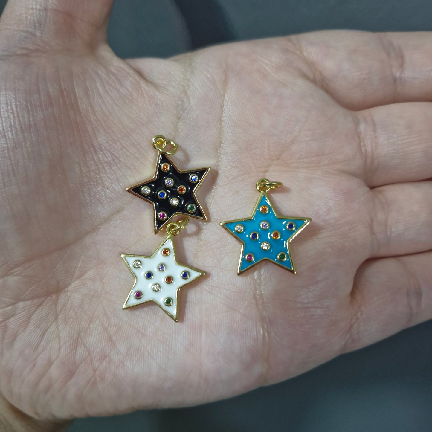 Estrellas circon color variedad