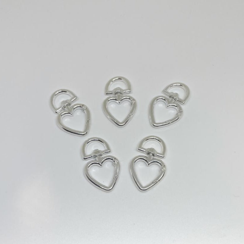 BR06P - HEART SHAPE BROOCH