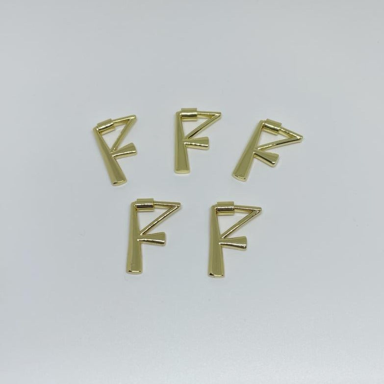 BR01 - BROCHES FORMA DE LETRA