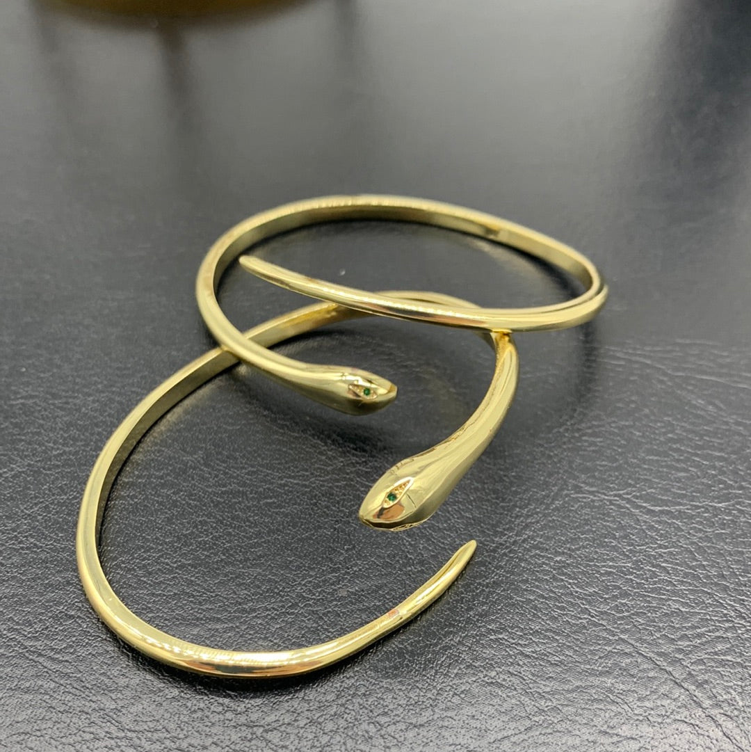 ESCD22 - ESCLAVA SERPIENTE CON CIRCONES