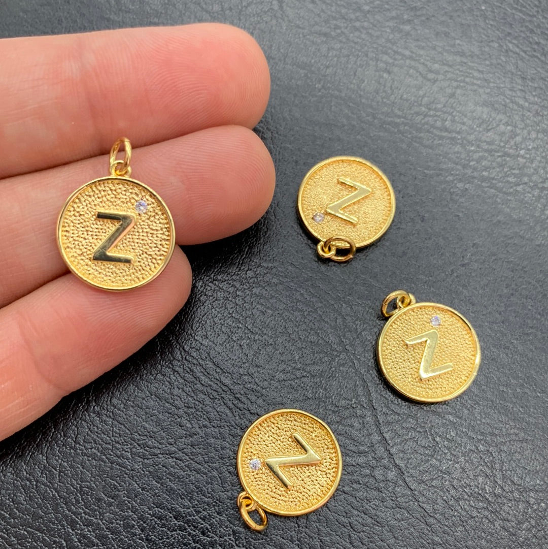 MLD11 - MEDALLA LETRA CON CIRCON