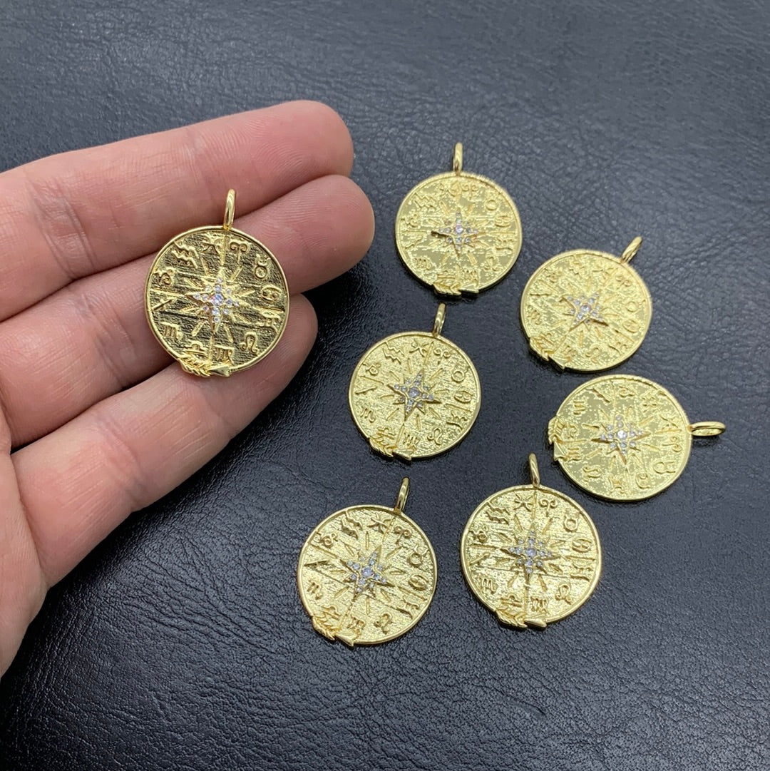 MC139 - MEDALLA SODIACO CON CIRCON