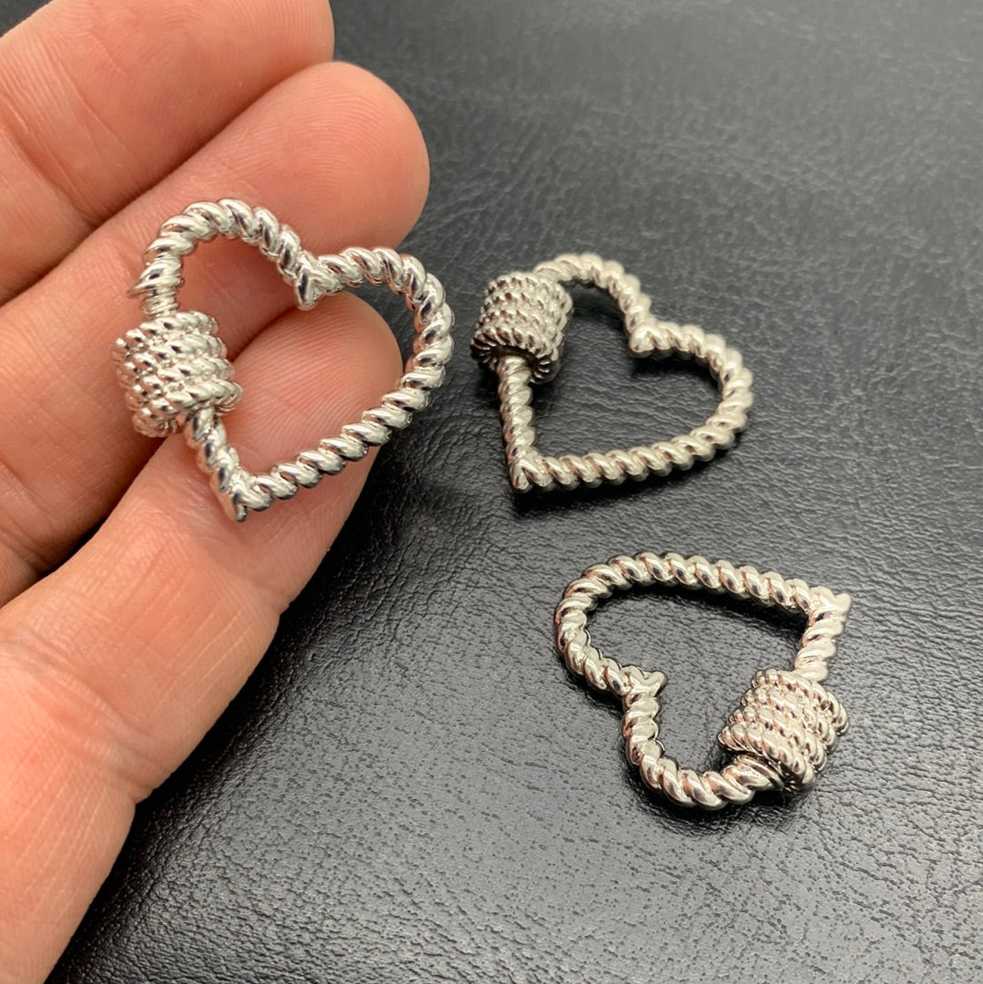 BR26P - MAXI HEART BROOCH